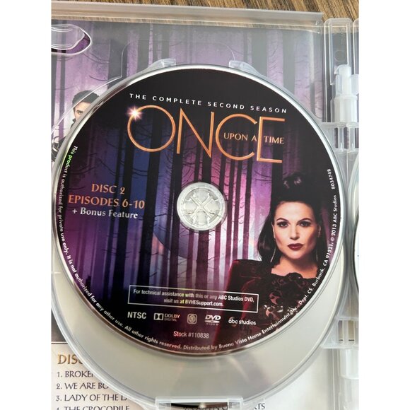Once Upon A Time The Complete Second Season 2013 DVD Drama Fantasy Pre-Owned - Picture 8 of 10